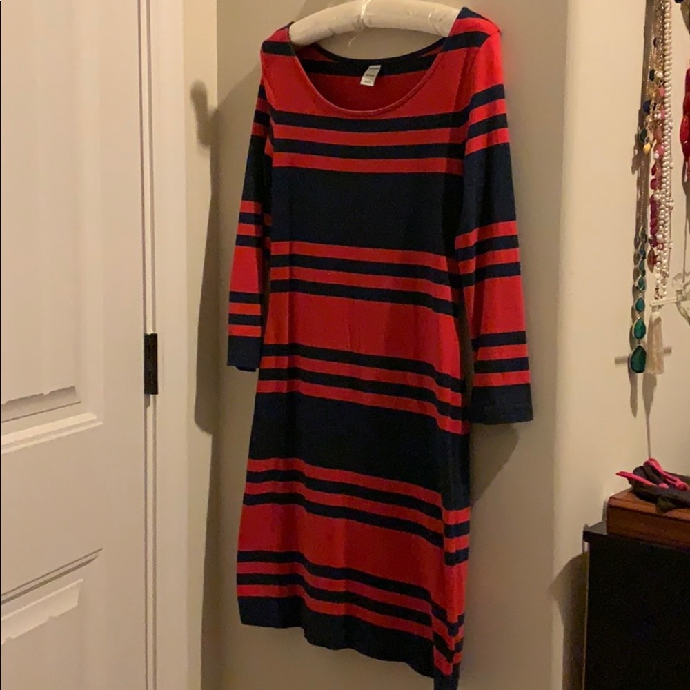 Old Navy Striped Mini Dress